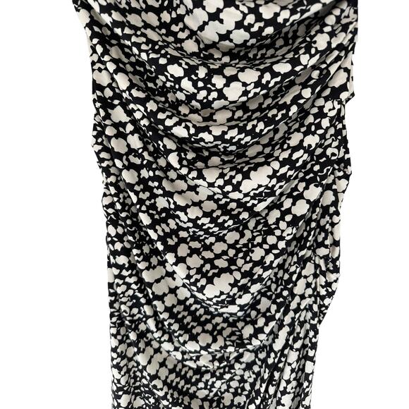 Diane von Furstenberg Bentley SJ Work Office‎ Silk Ruched Mini Dress Size 4 - Picture 3 of 10